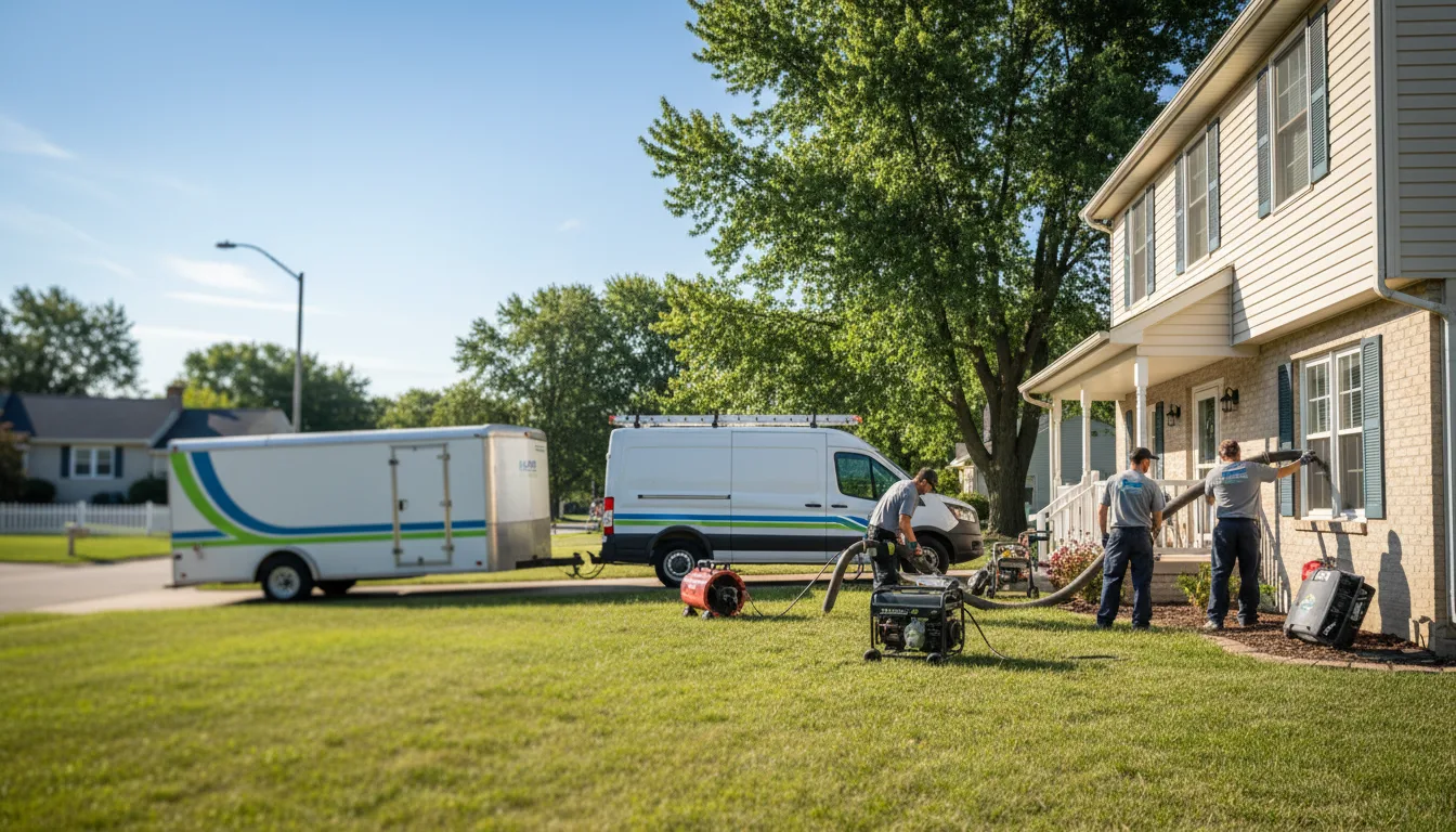 Flooded Basement Restoration And Cleanup With Repair in Frenchmans Bayou, AR near me